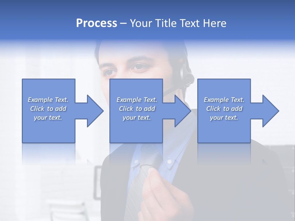 Person Customer Care Support PowerPoint Template