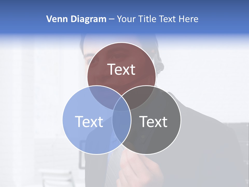 Person Customer Care Support PowerPoint Template