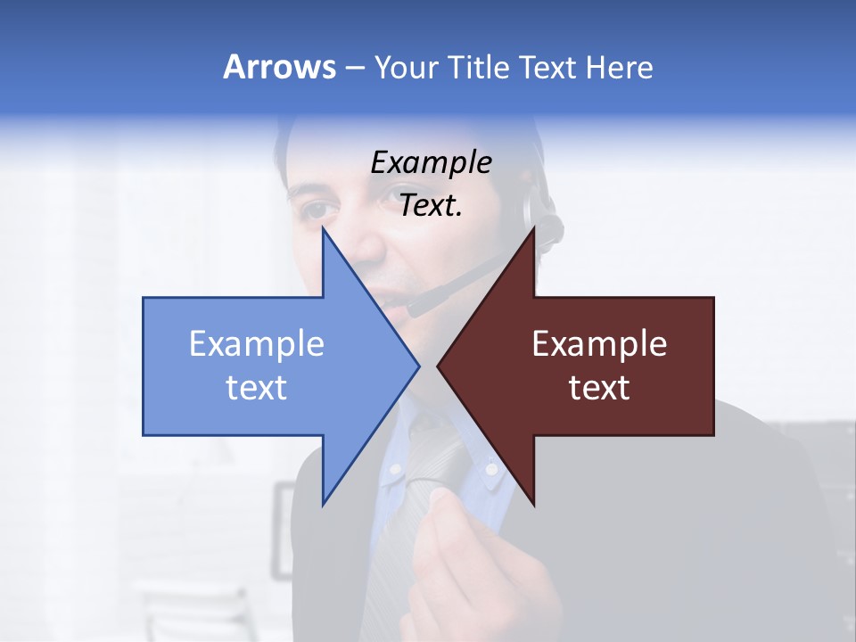 Person Customer Care Support PowerPoint Template