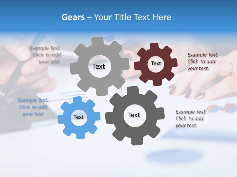 Bright Success Computer PowerPoint Template