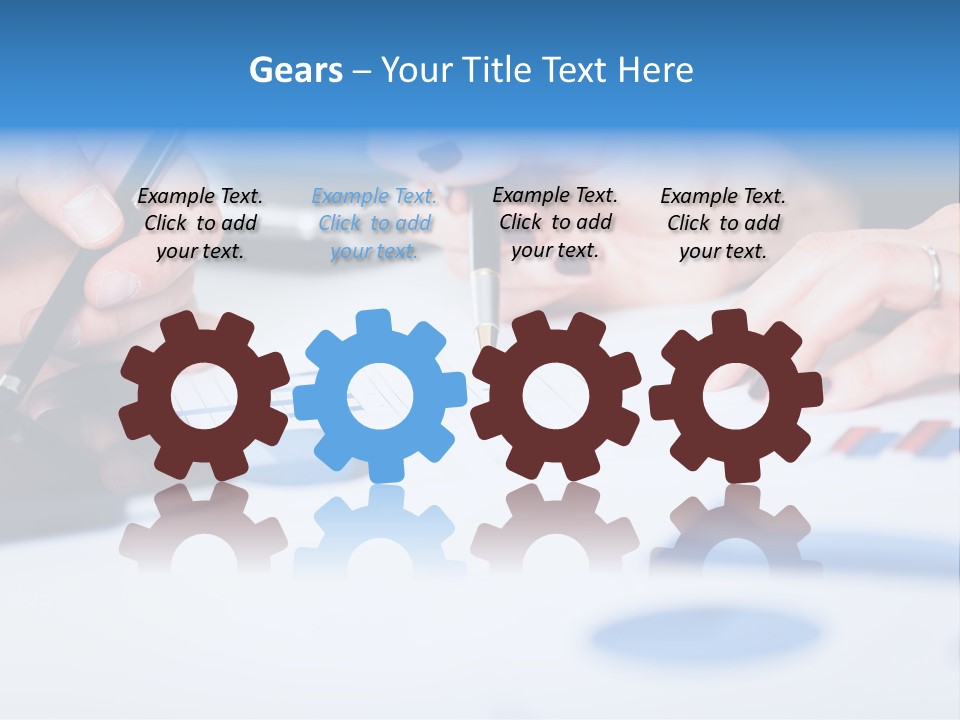 Bright Success Computer PowerPoint Template