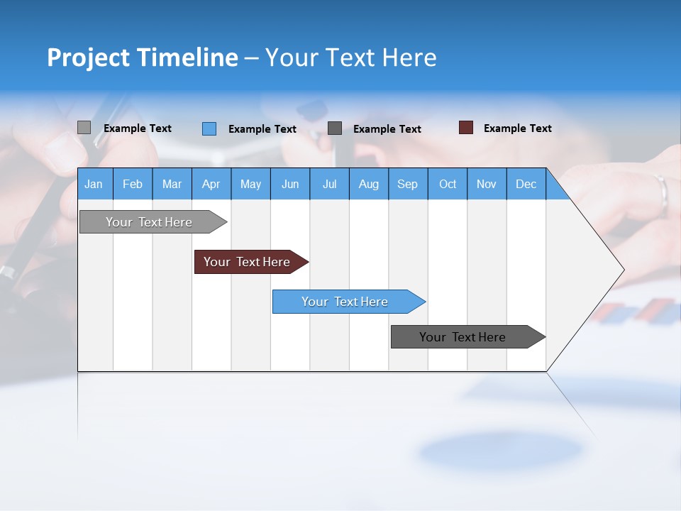 Bright Success Computer PowerPoint Template
