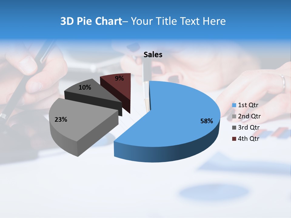 Bright Success Computer PowerPoint Template