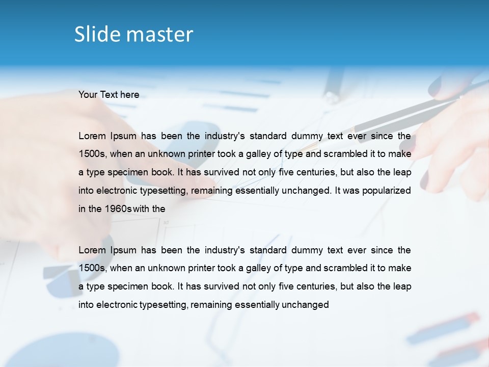 Growth Review Marketing PowerPoint Template