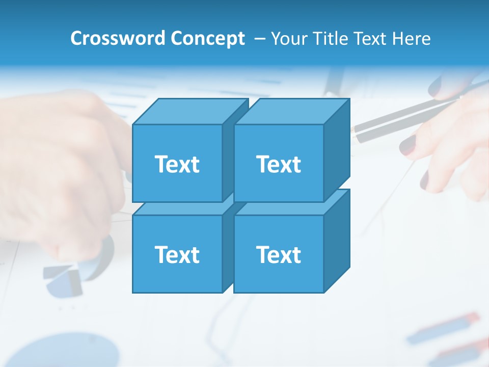 Growth Review Marketing PowerPoint Template