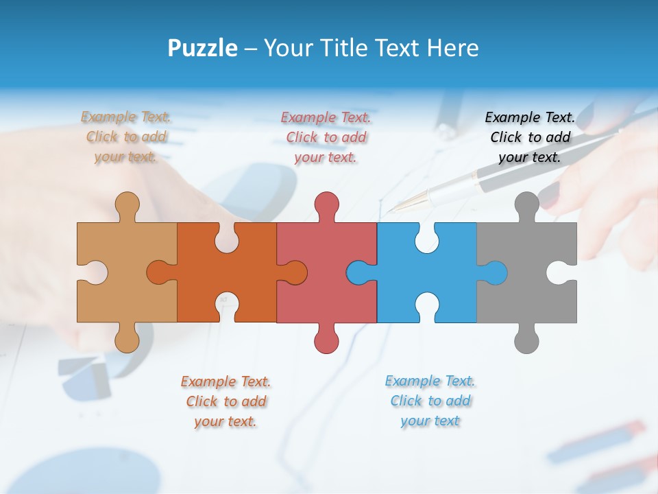 Growth Review Marketing PowerPoint Template