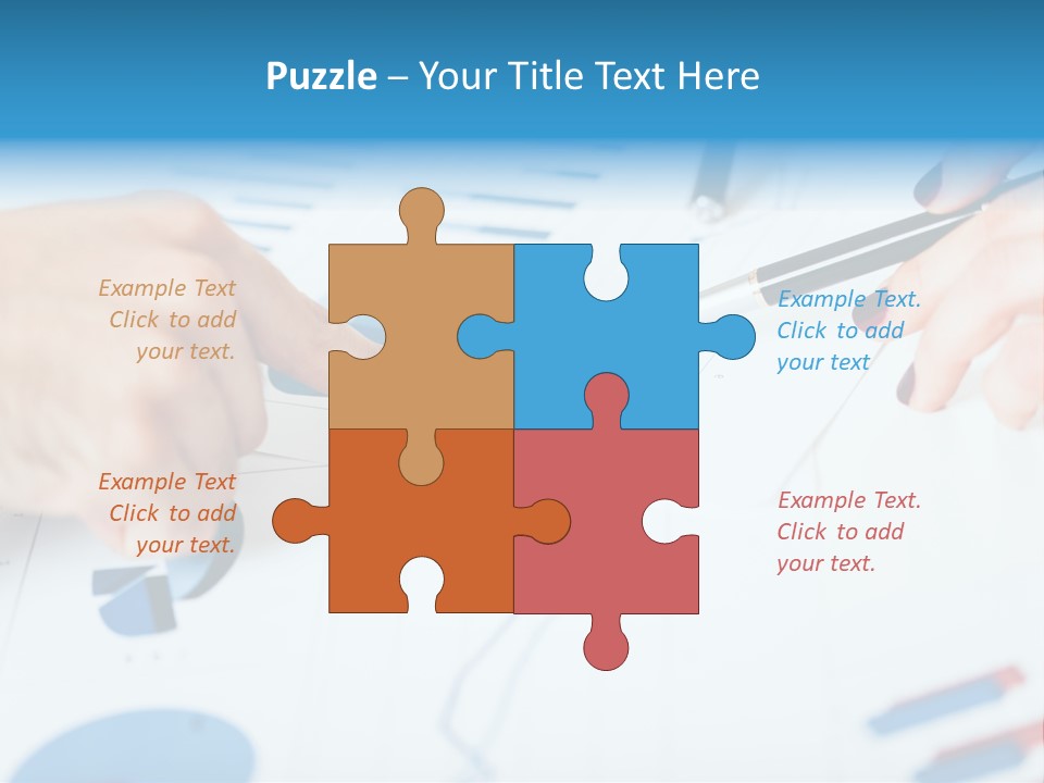 Growth Review Marketing PowerPoint Template