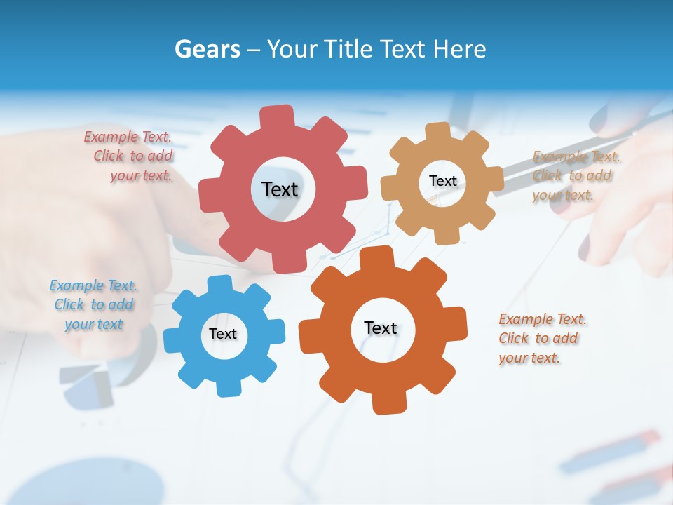 Growth Review Marketing PowerPoint Template