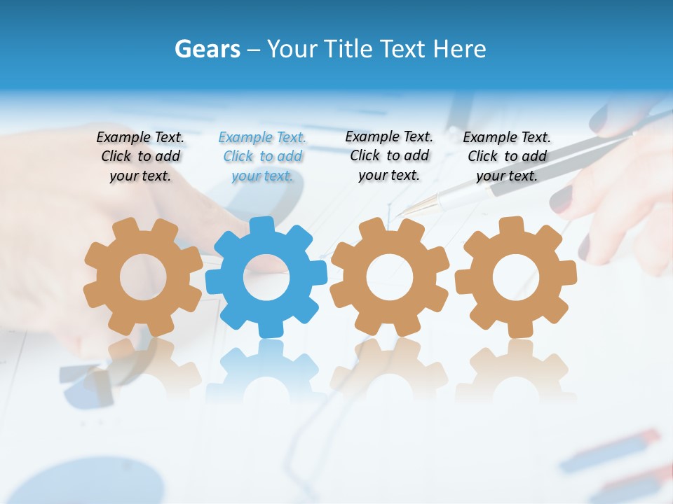 Growth Review Marketing PowerPoint Template