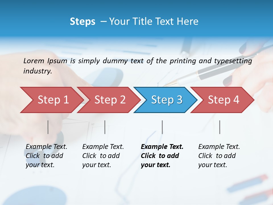 Growth Review Marketing PowerPoint Template