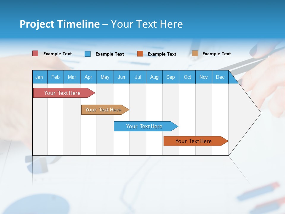Growth Review Marketing PowerPoint Template