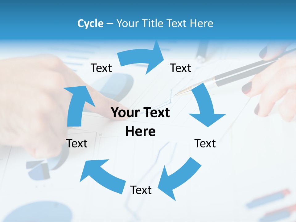 Growth Review Marketing PowerPoint Template