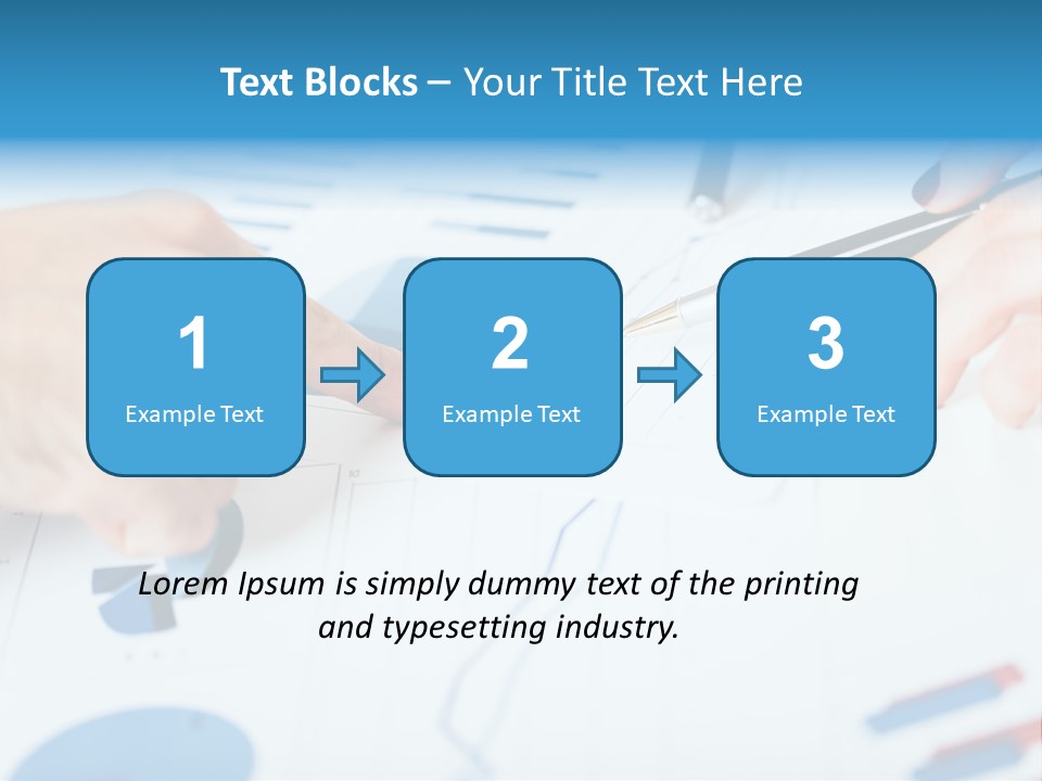Growth Review Marketing PowerPoint Template