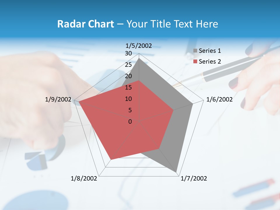 Growth Review Marketing PowerPoint Template
