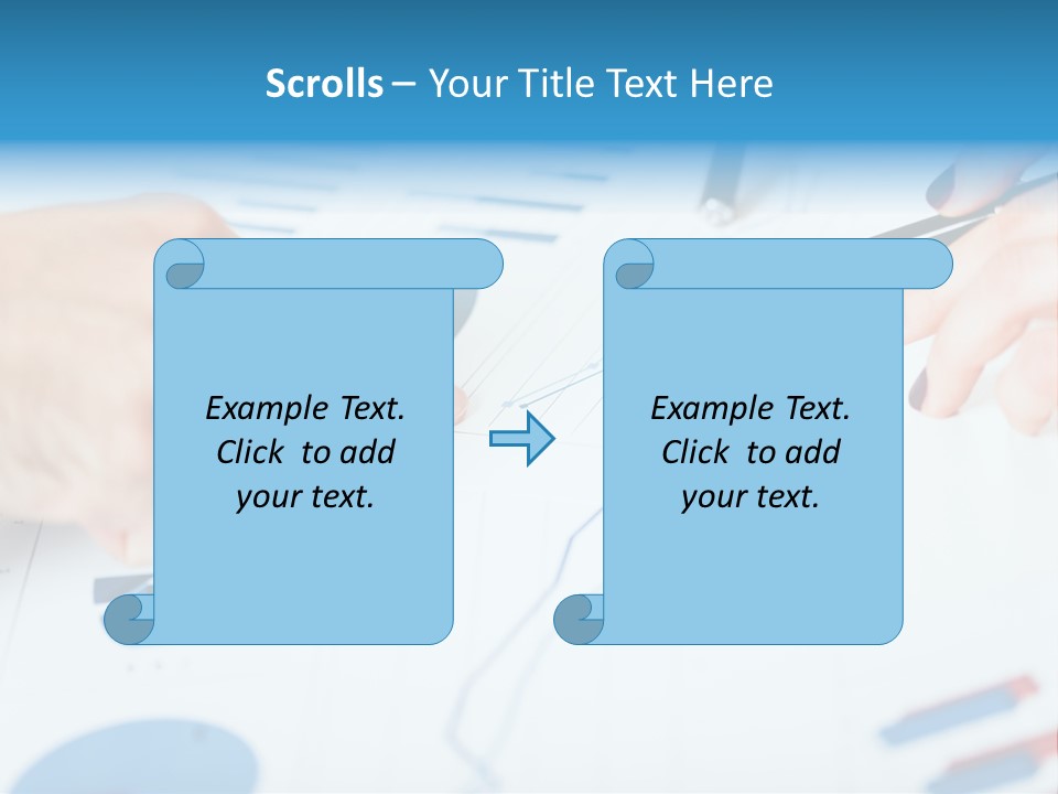 Growth Review Marketing PowerPoint Template