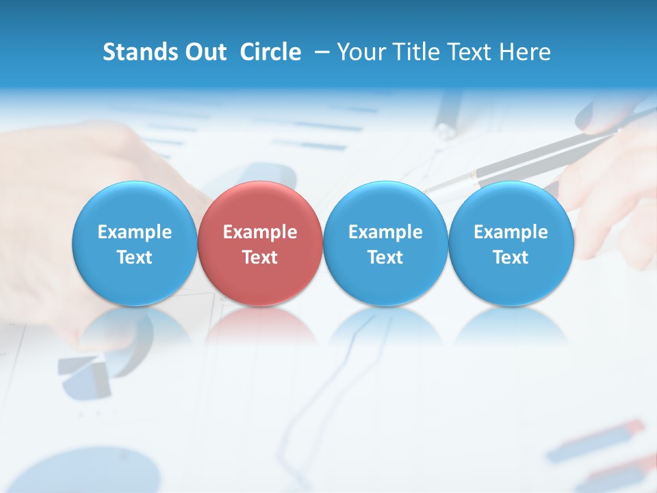 Growth Review Marketing PowerPoint Template