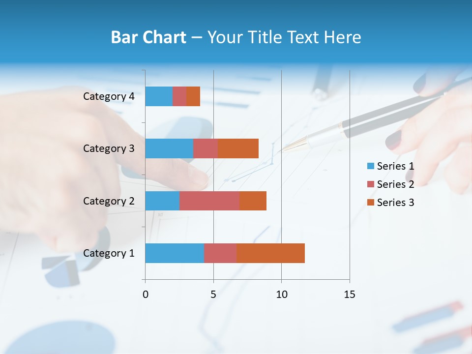Growth Review Marketing PowerPoint Template