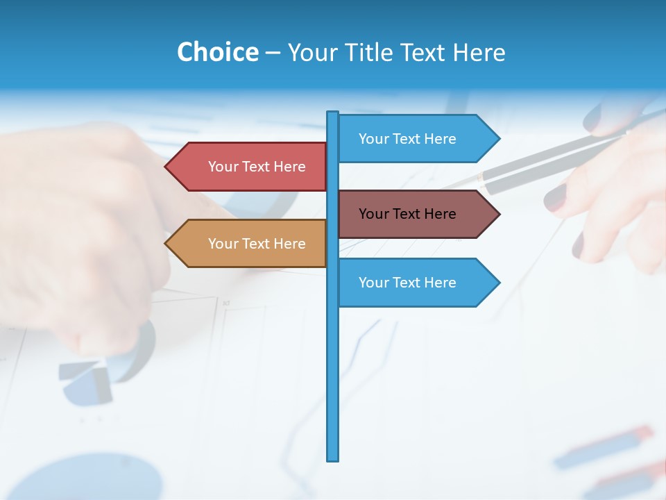 Growth Review Marketing PowerPoint Template