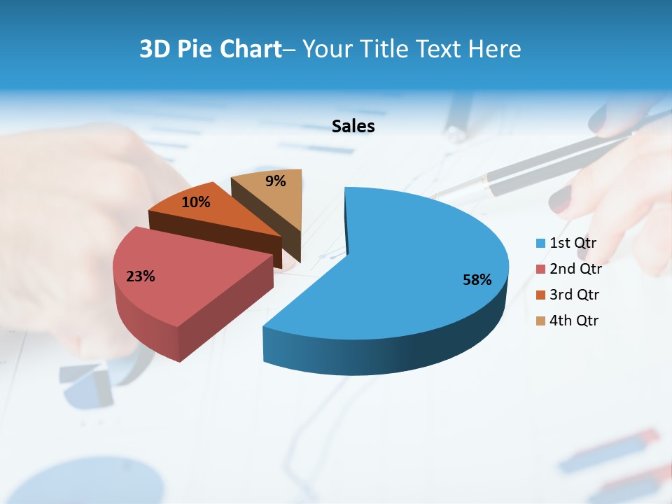 Growth Review Marketing PowerPoint Template