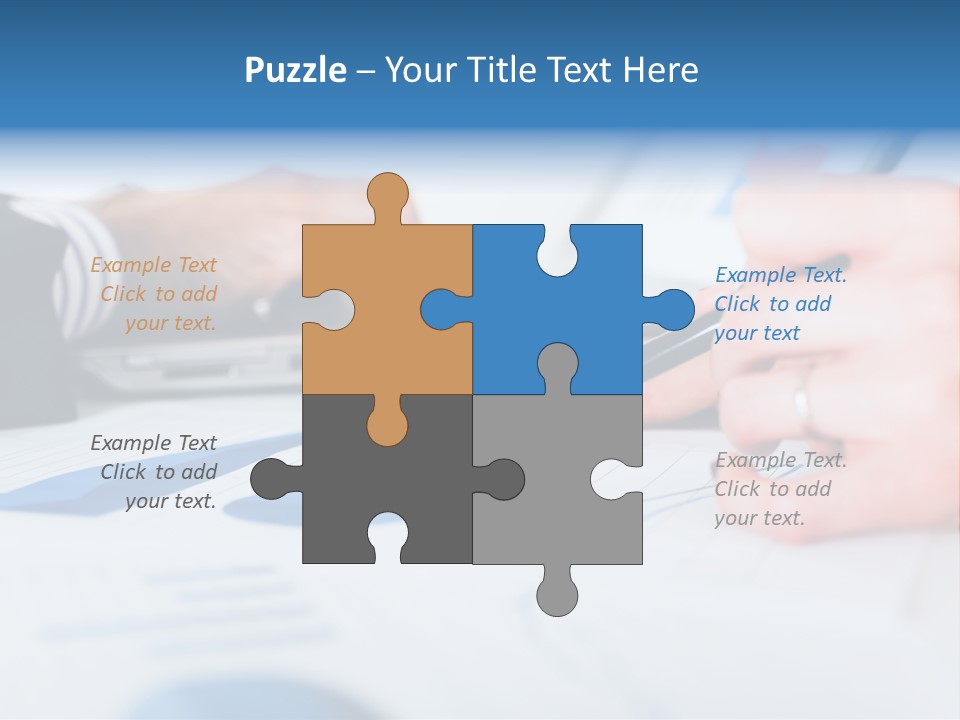 Business Executive Report PowerPoint Template