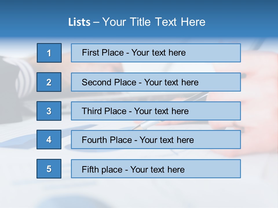 Business Executive Report PowerPoint Template