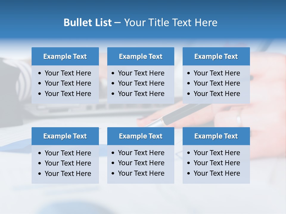 Business Executive Report PowerPoint Template