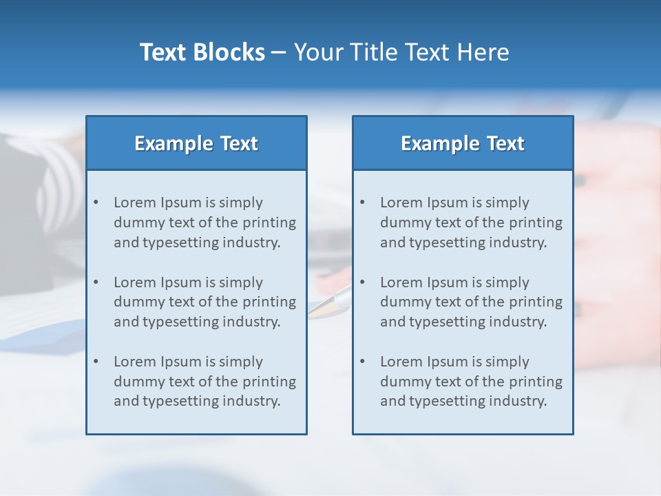 Business Executive Report PowerPoint Template