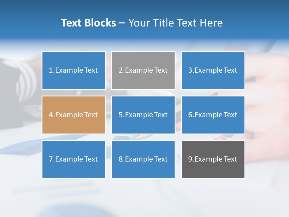 Business Executive Report PowerPoint Template