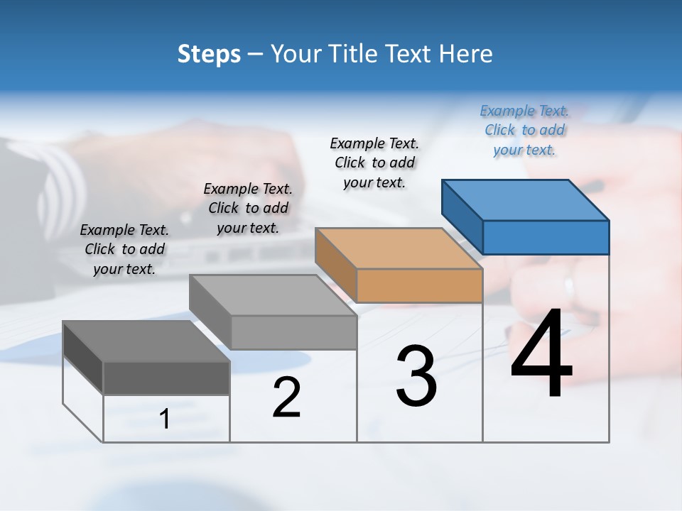 Business Executive Report PowerPoint Template