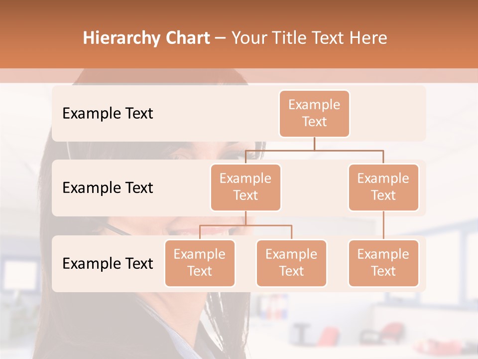 Smiling Female Happiness PowerPoint Template
