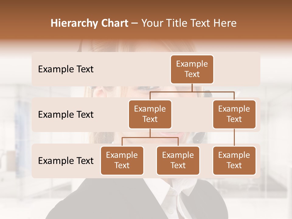 Headphone People Communication PowerPoint Template