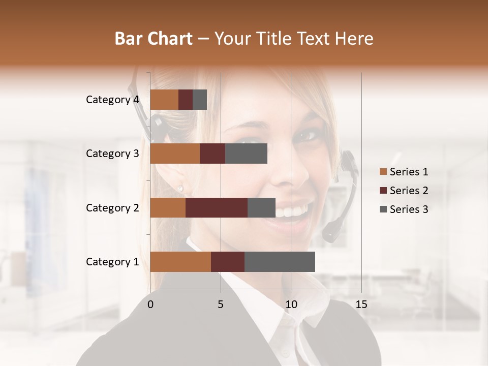 Headphone People Communication PowerPoint Template