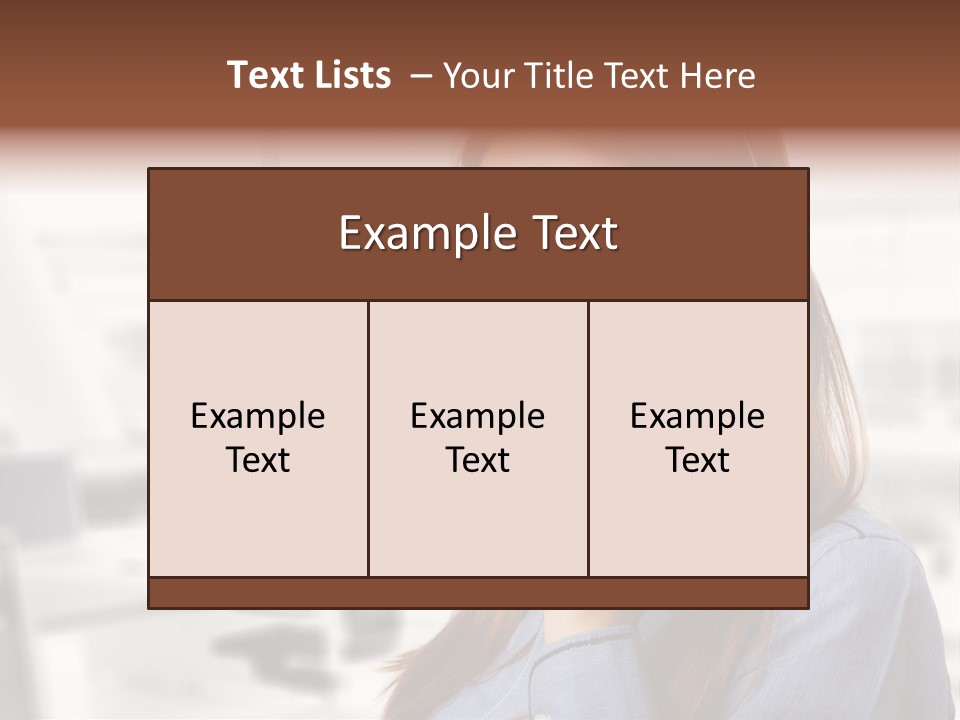 Headphone Cute Smile PowerPoint Template