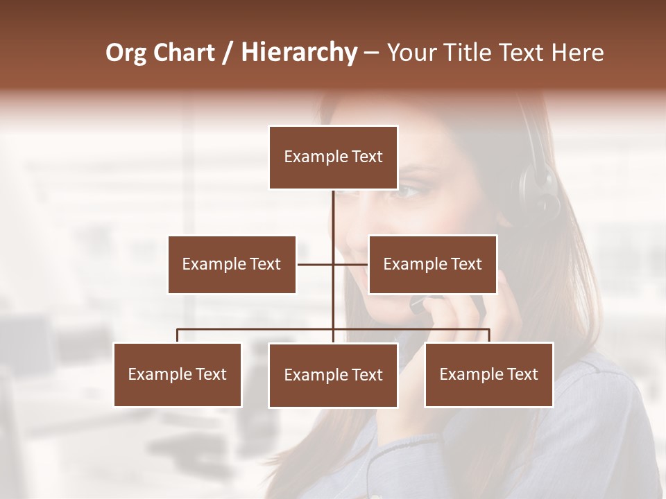 Headphone Cute Smile PowerPoint Template