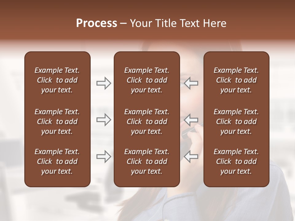 Headphone Cute Smile PowerPoint Template