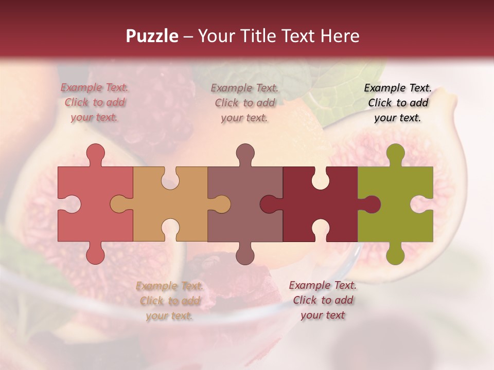 Fruit Cuisine Sweet PowerPoint Template