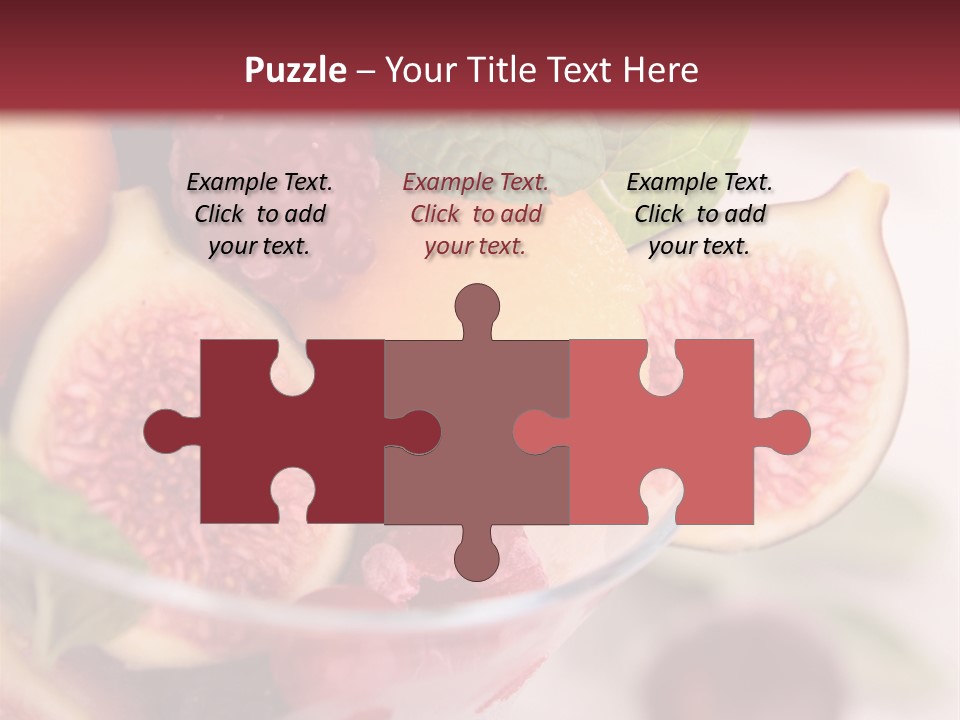 Fruit Cuisine Sweet PowerPoint Template