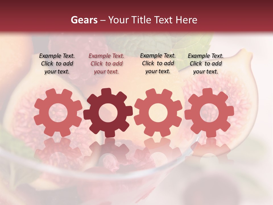 Fruit Cuisine Sweet PowerPoint Template