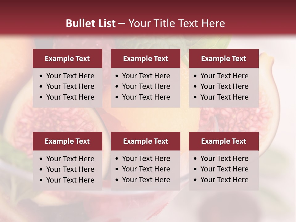 Fruit Cuisine Sweet PowerPoint Template