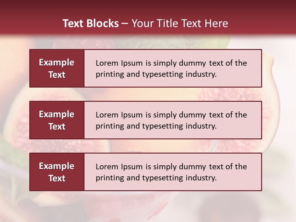 Fruit Cuisine Sweet PowerPoint Template