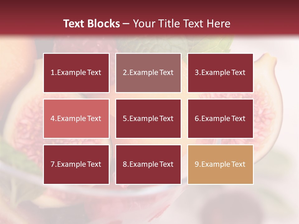 Fruit Cuisine Sweet PowerPoint Template