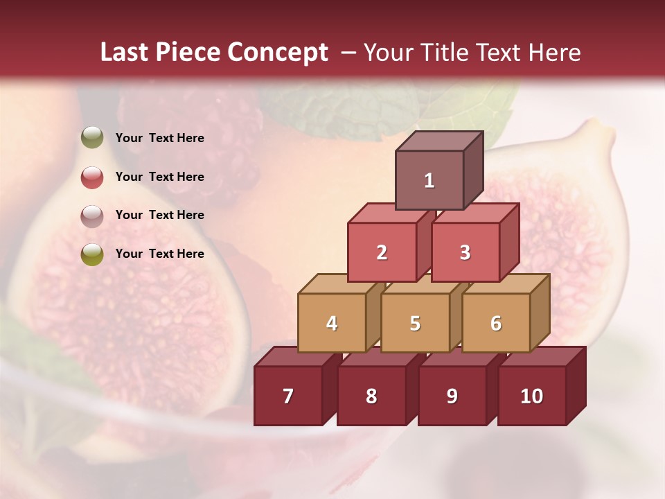 Fruit Cuisine Sweet PowerPoint Template