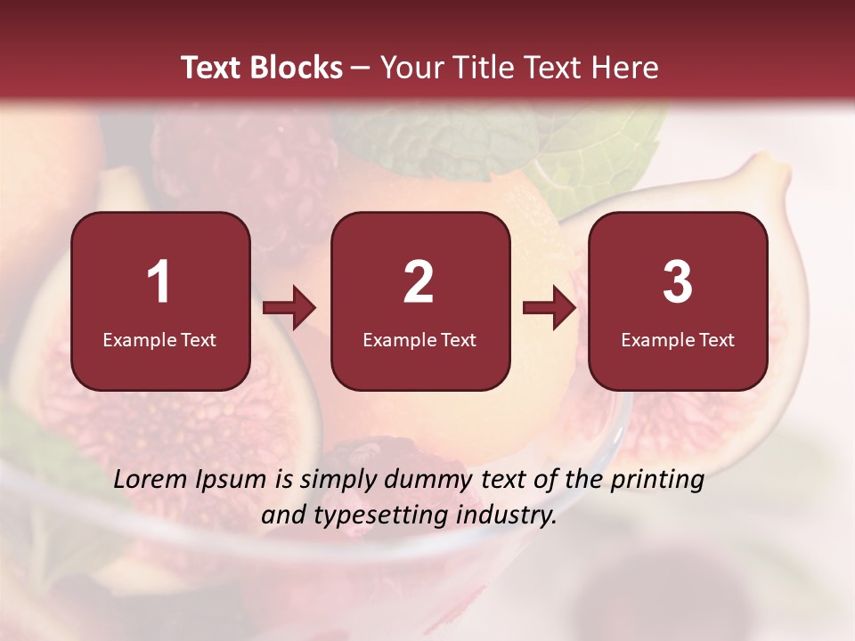 Fruit Cuisine Sweet PowerPoint Template