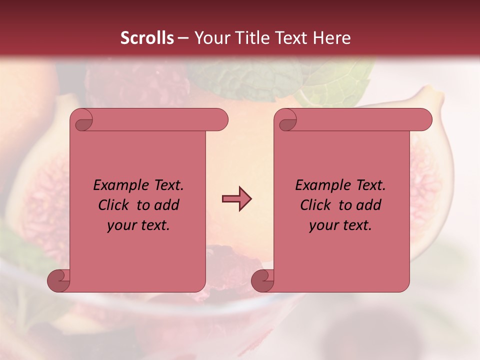 Fruit Cuisine Sweet PowerPoint Template