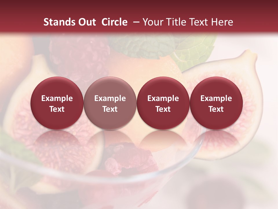Fruit Cuisine Sweet PowerPoint Template