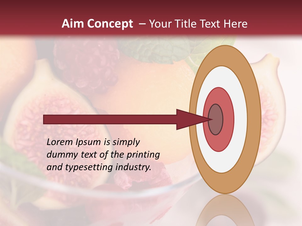 Fruit Cuisine Sweet PowerPoint Template