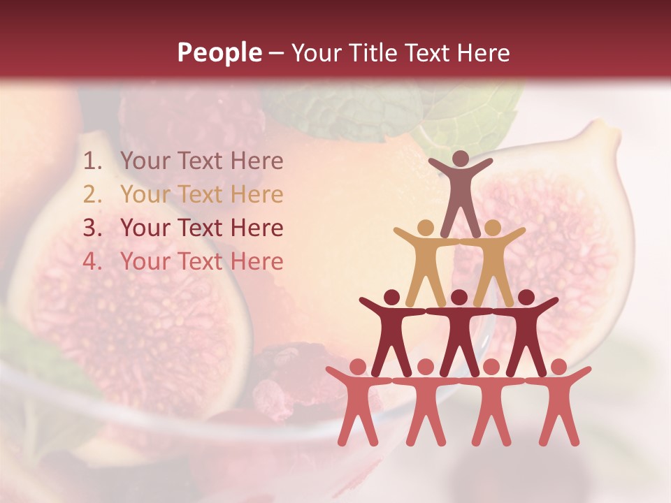 Fruit Cuisine Sweet PowerPoint Template