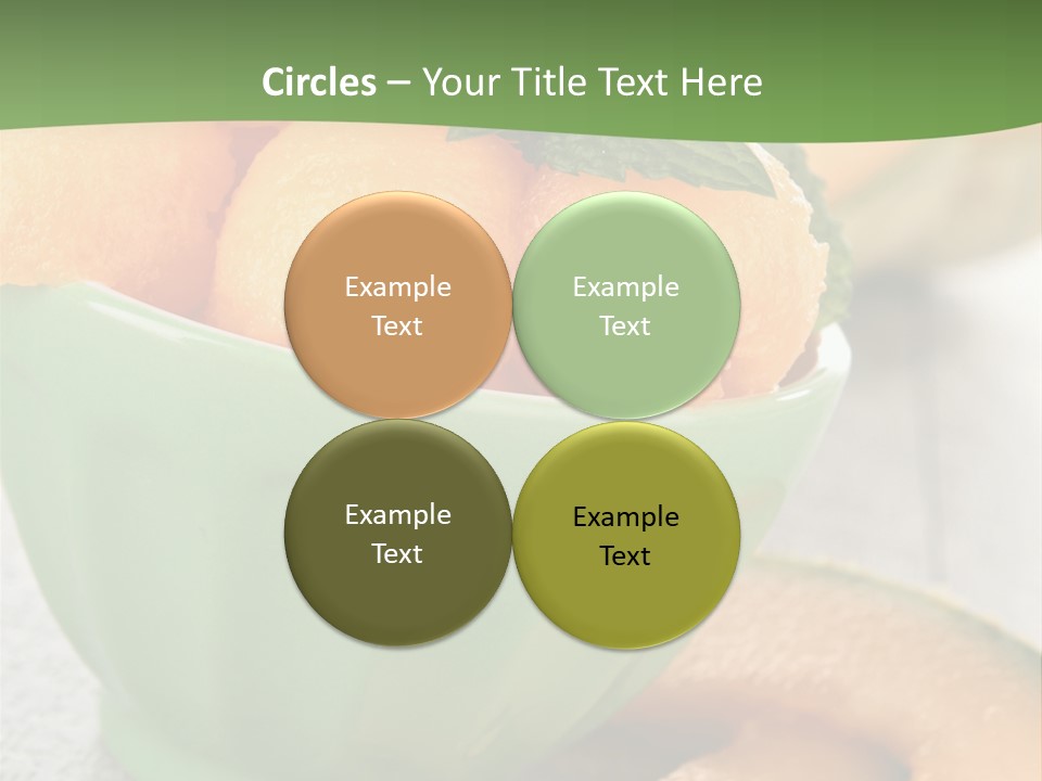 Salad Nutrition Cuisine PowerPoint Template