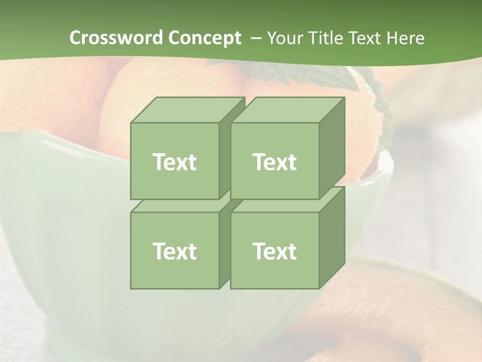 Salad Nutrition Cuisine PowerPoint Template