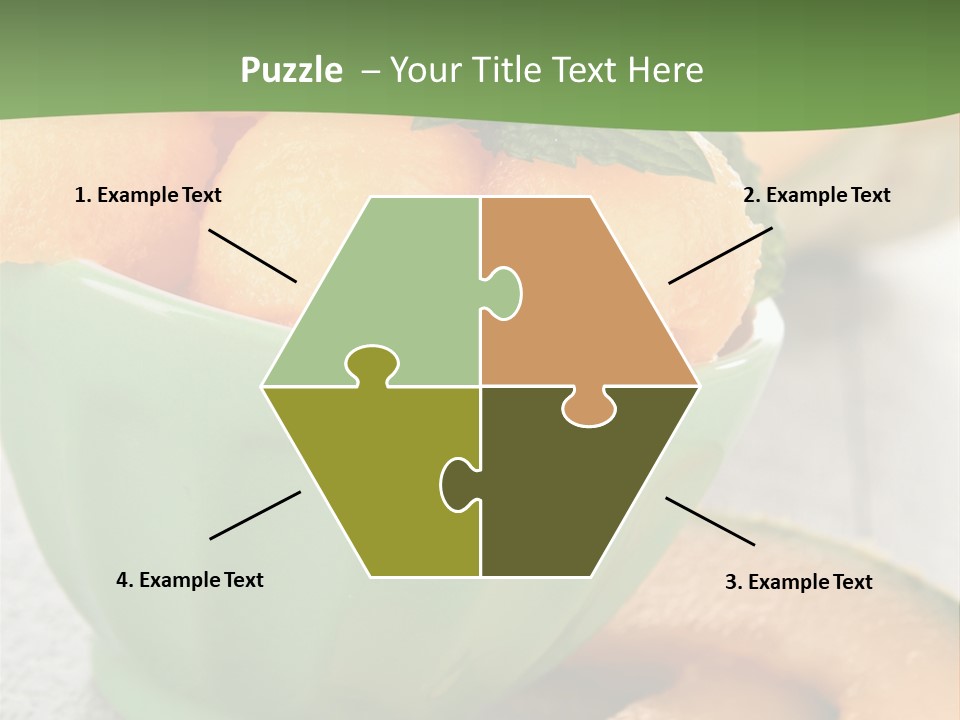 Salad Nutrition Cuisine PowerPoint Template